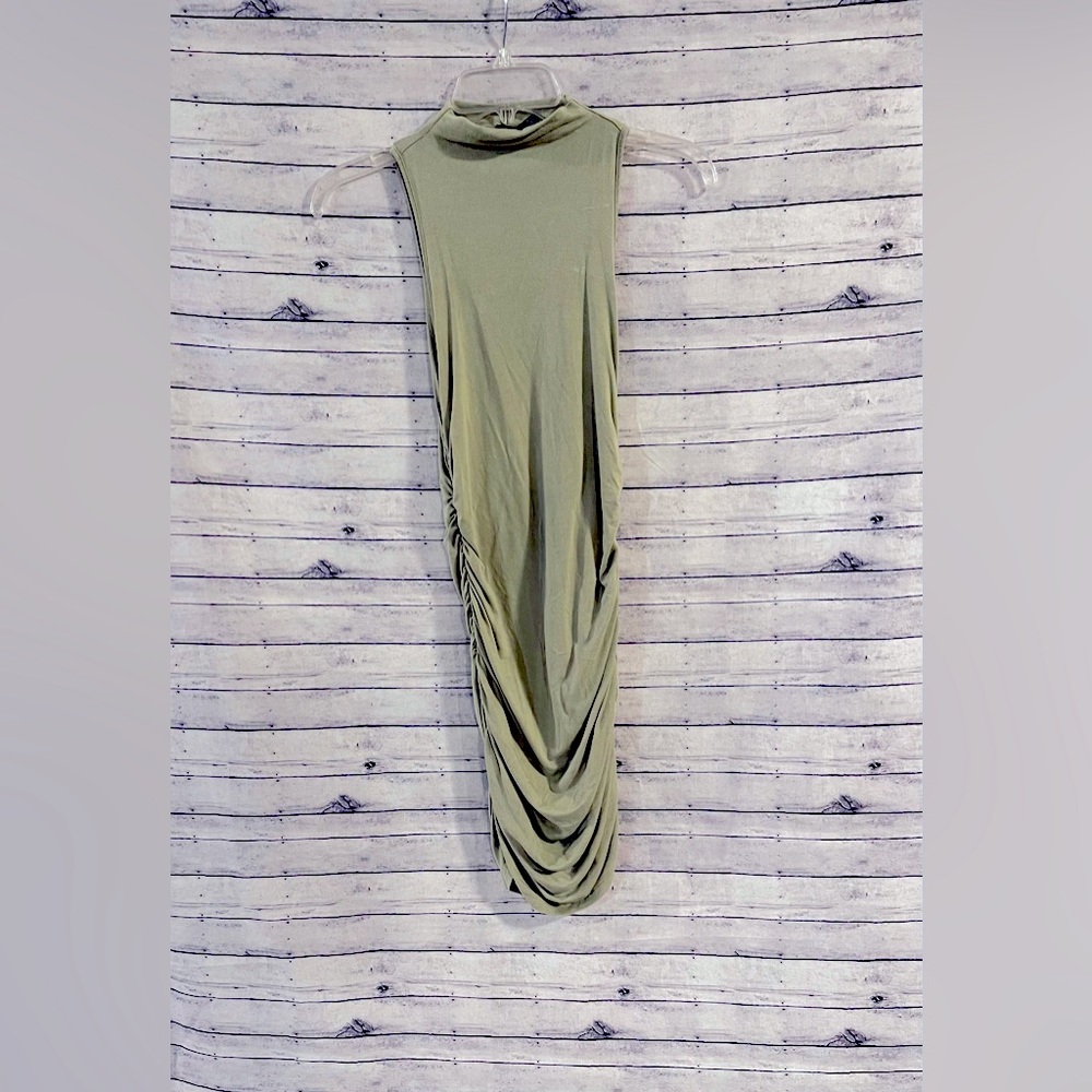Mock Neck Bodycon Dress